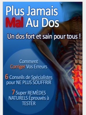 cover image of Plus Jamais Mal Au Dos
